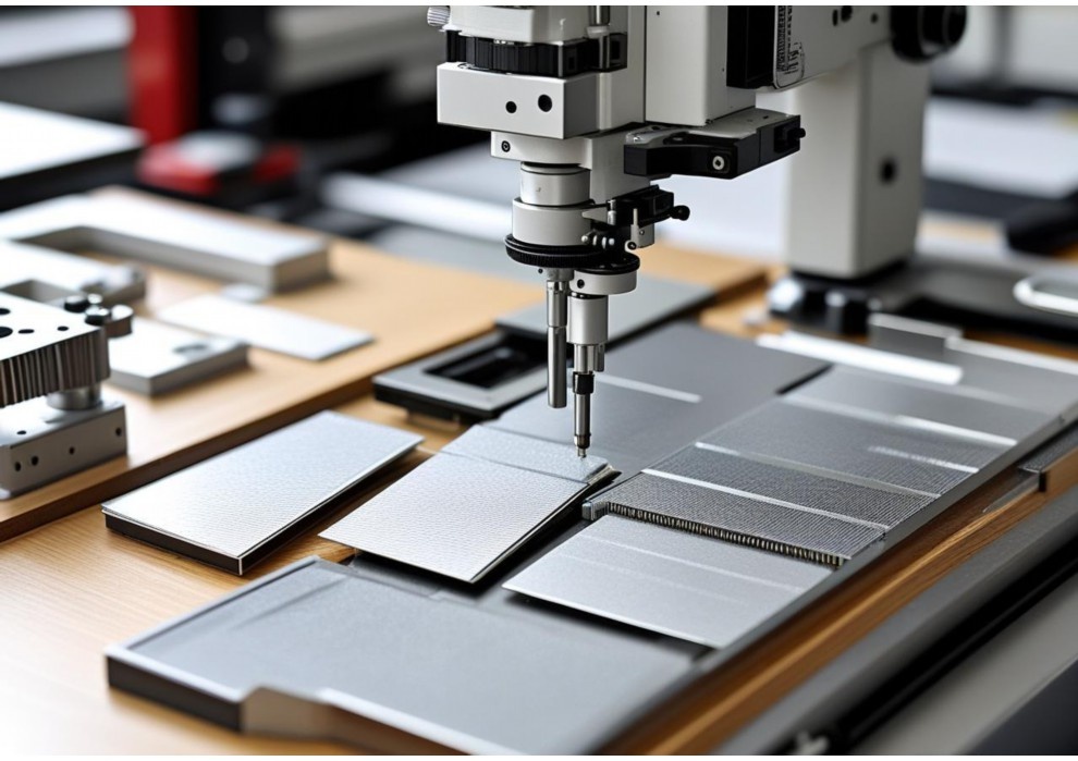 鋁箔片激光模切機設計圖解