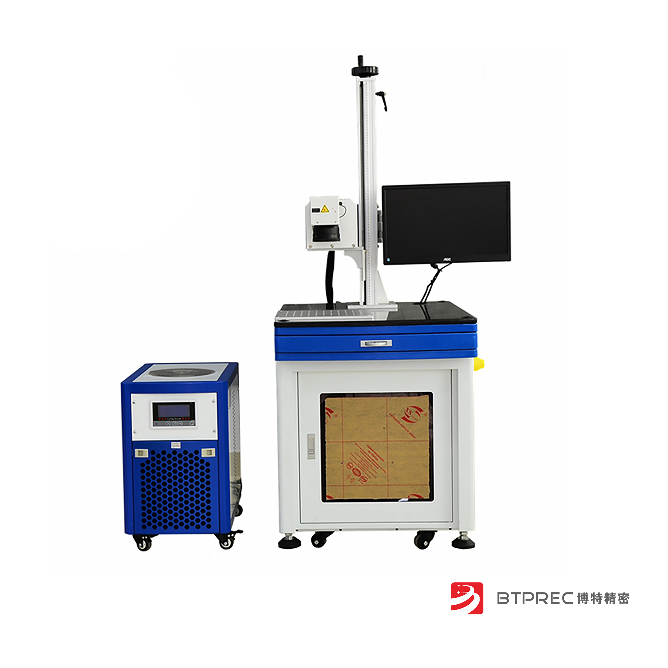 UV紫外激光打標(biāo)機(jī)-視覺(jué)定位電子元件二維碼打標(biāo)機(jī)